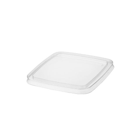 Lid-Square-Tub-250/300ml-50 per Slv