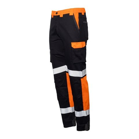 Esko Relective Cargo Black/Orange Pants
