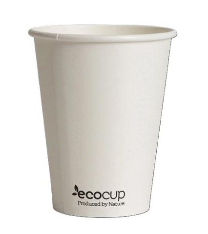 12oz White Coffee Ecocup 50 Per Slv