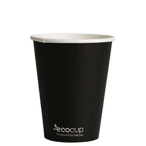 400ml Black Ecocup 90MM 50 Per Slv