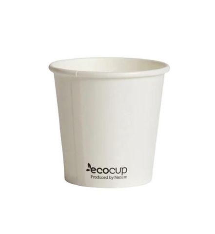 4oz White Coffee Ecocup 20 Per Slv