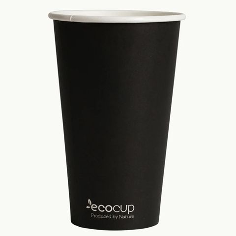 500ml Black Ecocup 90mm 50 Per Slv