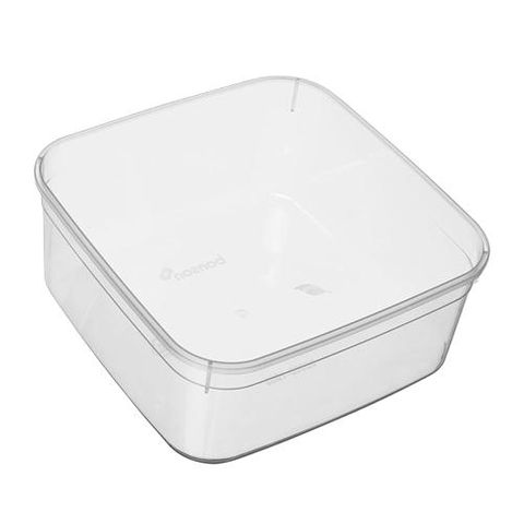 Bonware Square Pail Clear 2L 10 Per Slv