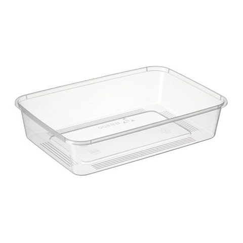 Bonson Plastic Tray 500ml 50 Per Slv