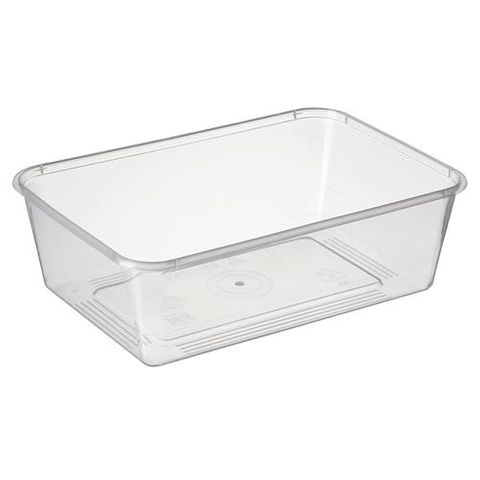 Bonson Plastic Tray 750ml 50 Per Slv