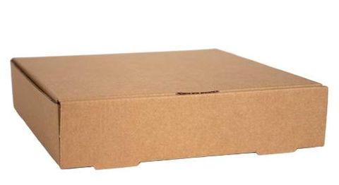 Cake Box Brown 440X365X100mm 50 Per Pkt