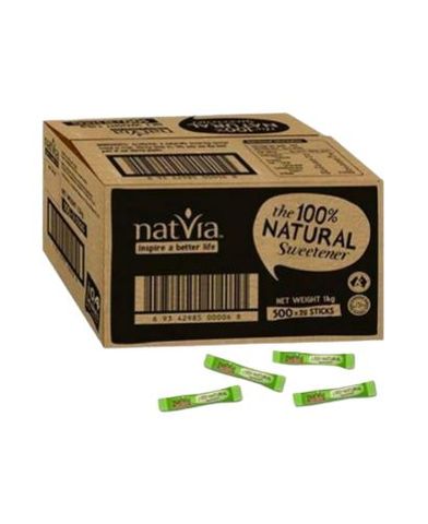 Natvia Sweetener 500 X 2G Sticks