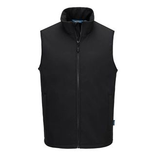 Heated Soft Shell Vest Navy #2XL