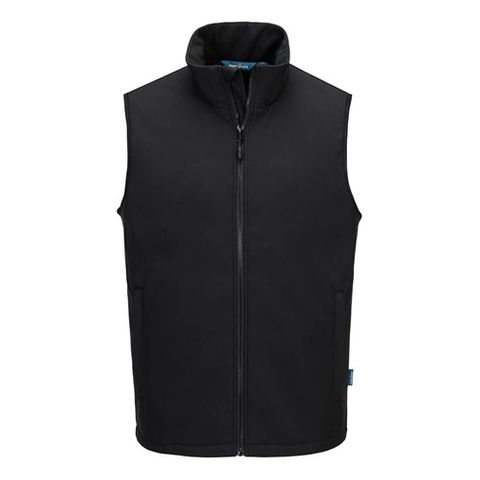 Heated Soft Shell Vest Navy #2XL