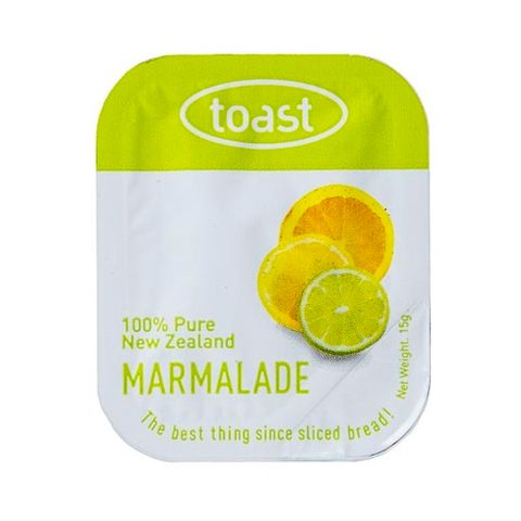 Toast Marmalade Jam 48 Units Per Tray