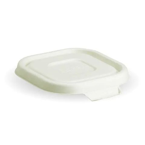 280-630ml White P/Fibre Takway Lid 50 Per Slv