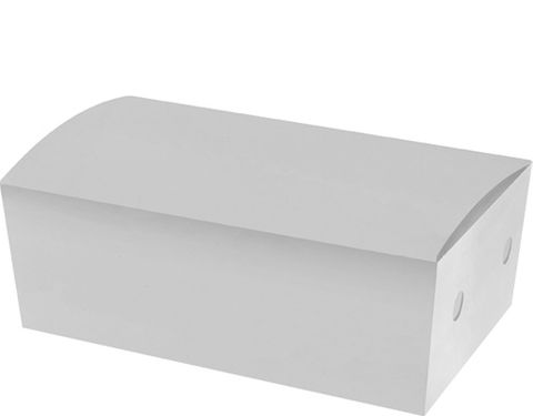 Large Food Box Plain 50 Per Slv