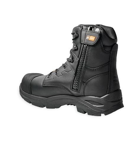 Rutherford Lace Up Boot Black #8