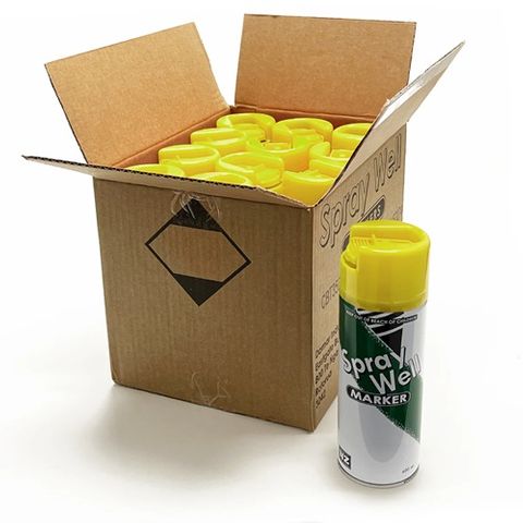 Upside Down Paint Fluoro Yellow