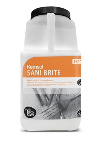 Sanibrite Cutlery Cleaner Sanitiser 4.5kg