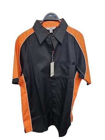 Nitro SS Shirt Black/Orange/White #M