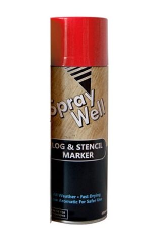 Log Marking Paint Red