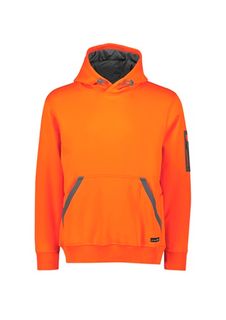 Syzmik Water Resistant Orange Hoodie 7XL