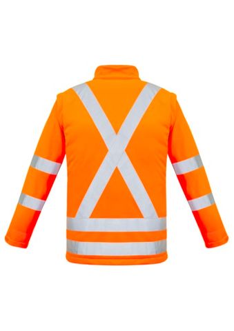 Syzmik X Back 2 In1 Softshell Jacket Orange