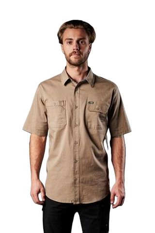 FXD SSH-1 SS Stretch Khaki Work Shirt