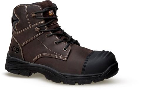 Pearse L/U Safety Chocolate Boot