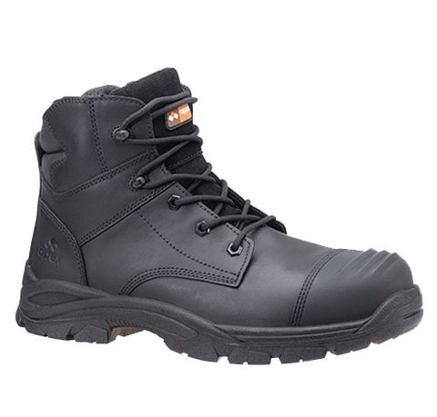 Power Zip Black Boot