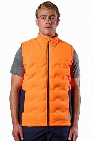 FXD Insulated Puffer Vest Orange