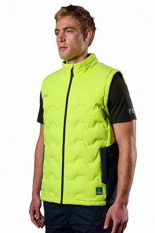 FXD Insulated Puffer Vest Yellow