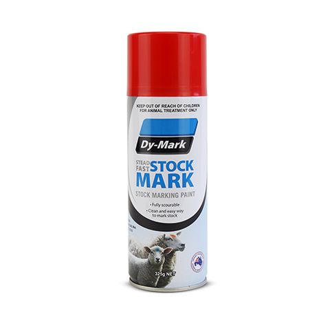 STOCKMARKING SPRAY 325GM - RED