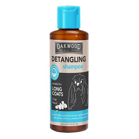 OAKWOOD PET DETANGLING SHAMPOO FOR LONG COATS