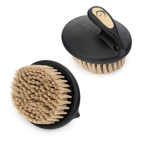 PALM BRUSH SOFT BRISTLES - BLACK/BEIGE