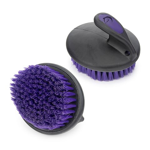 PALM BRUSH SOFT BRISTLES - PURPLE/BLACK