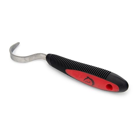 HOOF PICK- RED/BLACK