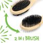 PET DOUBLE OVAL BRUSH