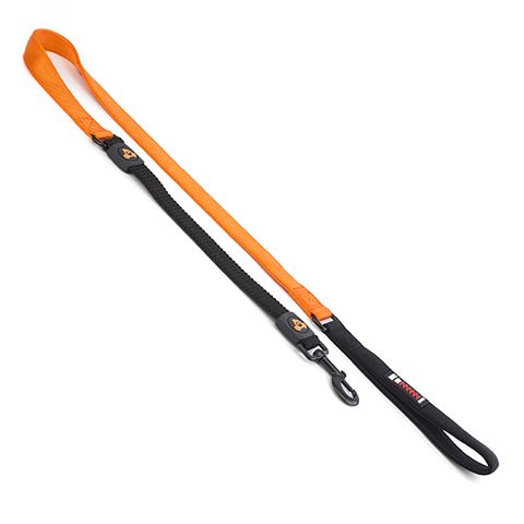 BUNGEE LEASH  NEOPRENE HANDLE ORANGE