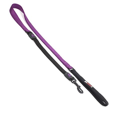 BUNGEE LEASH  NEOPRENE HANDLE PURPLE