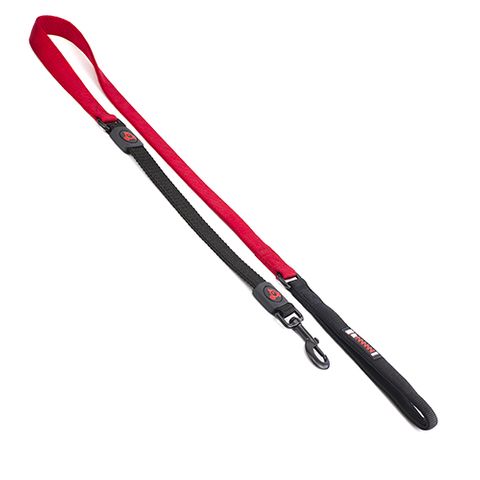 BUNGEE LEASH  NEOPRENE HANDLE RED