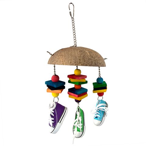 Bird Toy Destructive - Sneaker Chandelier