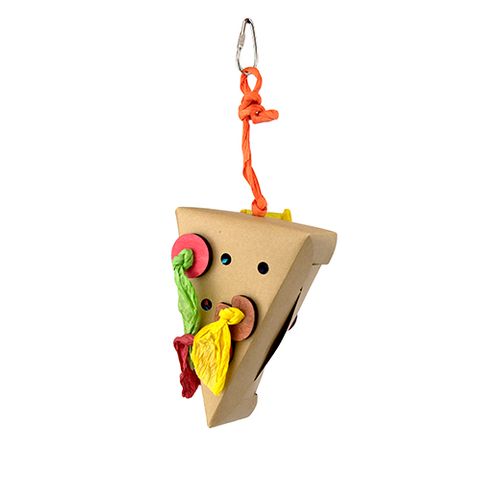 BIRD TOY DESTRUCTIVE - SHREDZ PIZZA PULLER