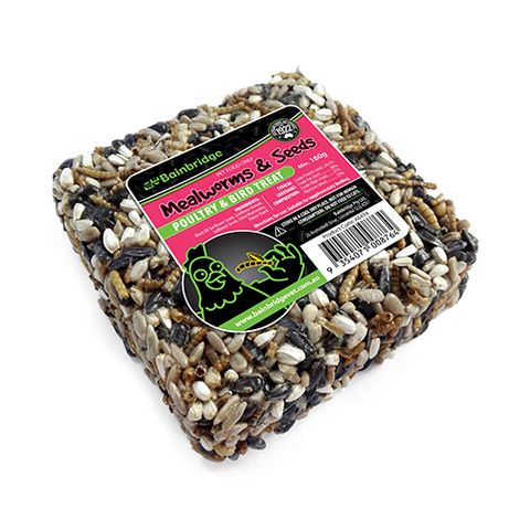 TREAT BLOCK - MEALWORMS AND SEEDS