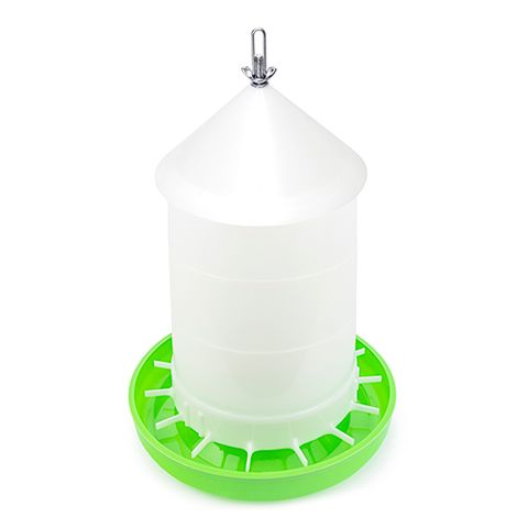 POULTRY FEEDER WITH LID - 8KG