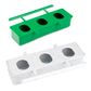 BIRD FEEDER PLASTIC - 3 HOLE WITH PERCH