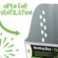 PLASTIC NESTING BOX - OPEN