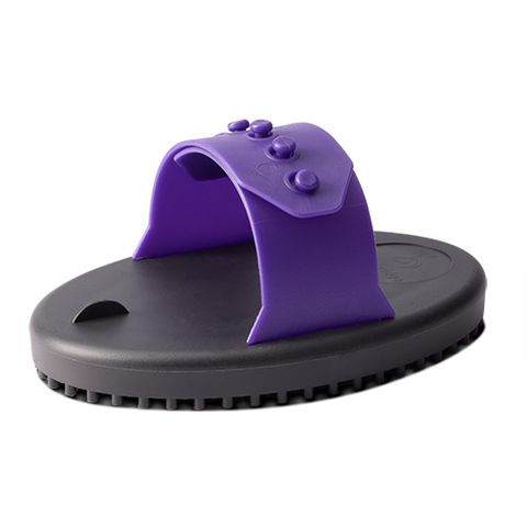 RUBBER CURRY COMB JUNIOR - PURPLE