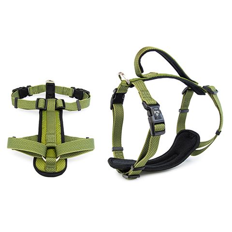 PREMIUM HARNESS 15MM X 40-50CM GREEN