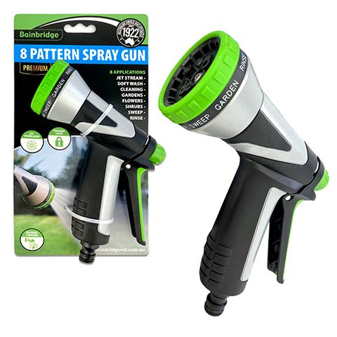 SPRAY GUN - PREMIUM - 8 PATTERN