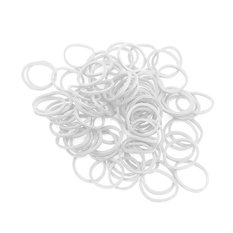 RUBBER BANDS WHITE 500PK