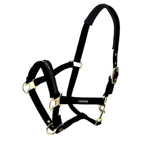 BAINBRIDGE HORSE HALTER - PONY - BLACK