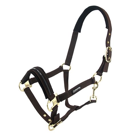 BAINBRIDGE HORSE HALTER - COB - BROWN