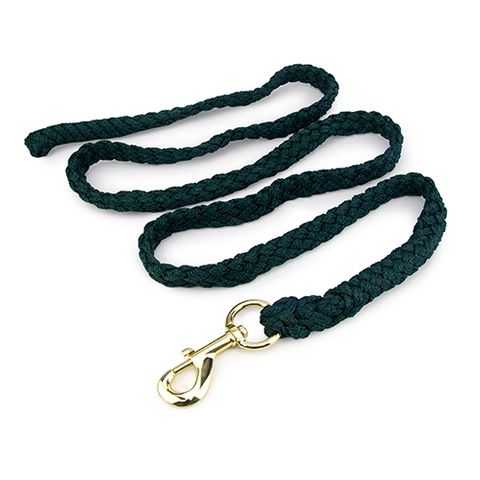 BAINBRIDGE ROPE LEAD WITH BRASS SNAP 2M - GREEN